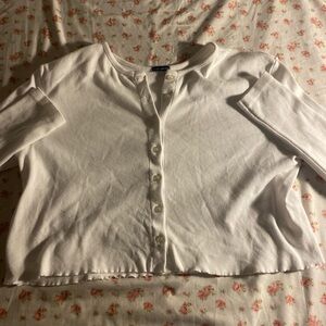 brandy melville caroline white button up